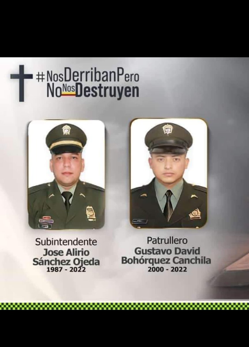 #Atención las autoridades dieron de baja en el barrio La Estación de la Localidad de Bosa a uno de los asesinos de dos Policias la semana pasada, otro delincuente fue capturado. Son ladrones de motos quienes portaban la pistola robada al subintendente y el chaleco del Patrullero.