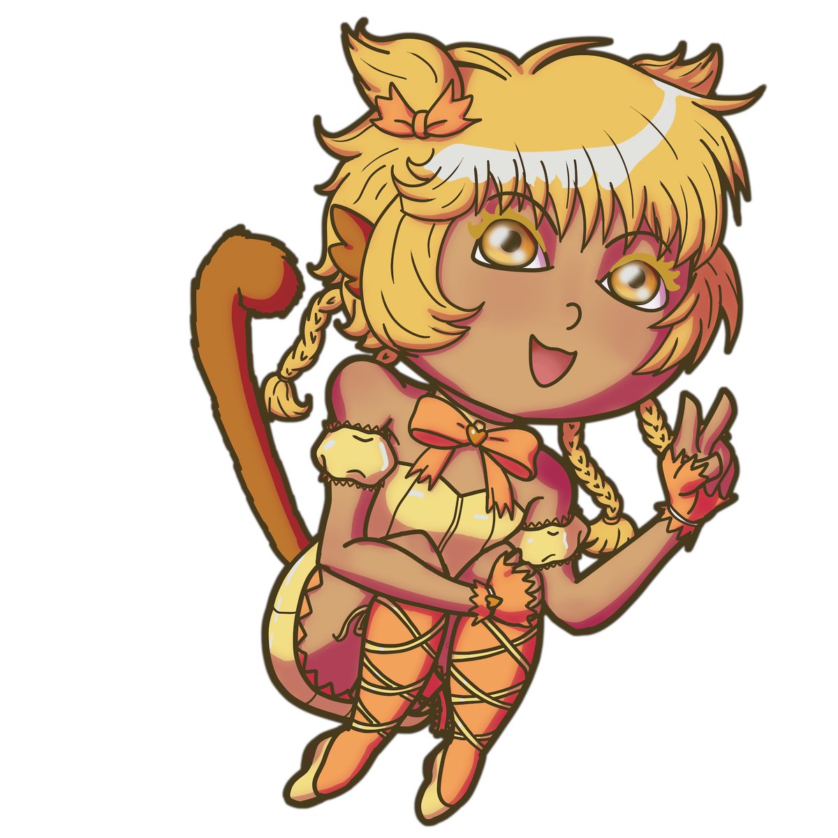 TapixT_'s tweet photo. pudding!!! the huge differences in her designs are really striking and i love how much oranger she is in the new series

#TokyoMewMew #TokyoMewMewNew #MewPudding #PuddingFong #FongBuLing https://t.co/fjpQwmzdfk