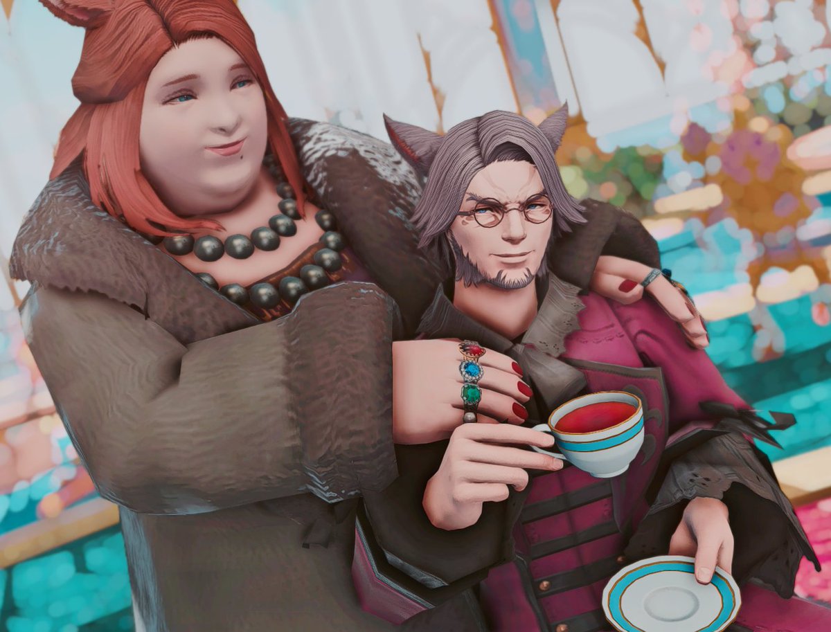 Just_Java_Kitty's tweet photo. "You work too hard darling! You need your rest."
#GPOSERS | #FFXIV | #Miqote | #DuliaChai | #ChaiNuzz https://t.co/gaBwHgVhIT