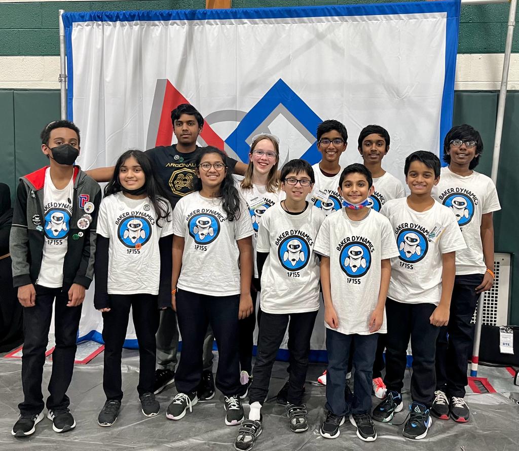 17155Baker's tweet photo. Very exciting news for our team! As a first year team, we made it to states! 🙌
#Robotics #bakermiddle #troymichigan #firstinspires #firsttechcchallenge https://t.co/VjFmIC6OzZ