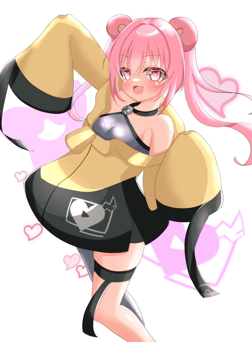 ナンジャモ(ポケモントレーナー) 「あなたのお耳にチャームボイス!!#姫熊りぼん #くまの自由帳 」|ぬまみずきのイラスト
