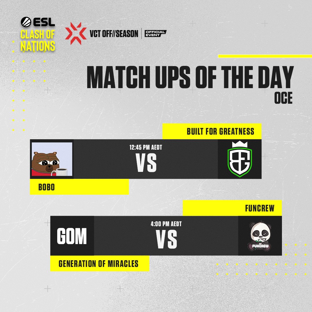 ESL Valorant tweet media