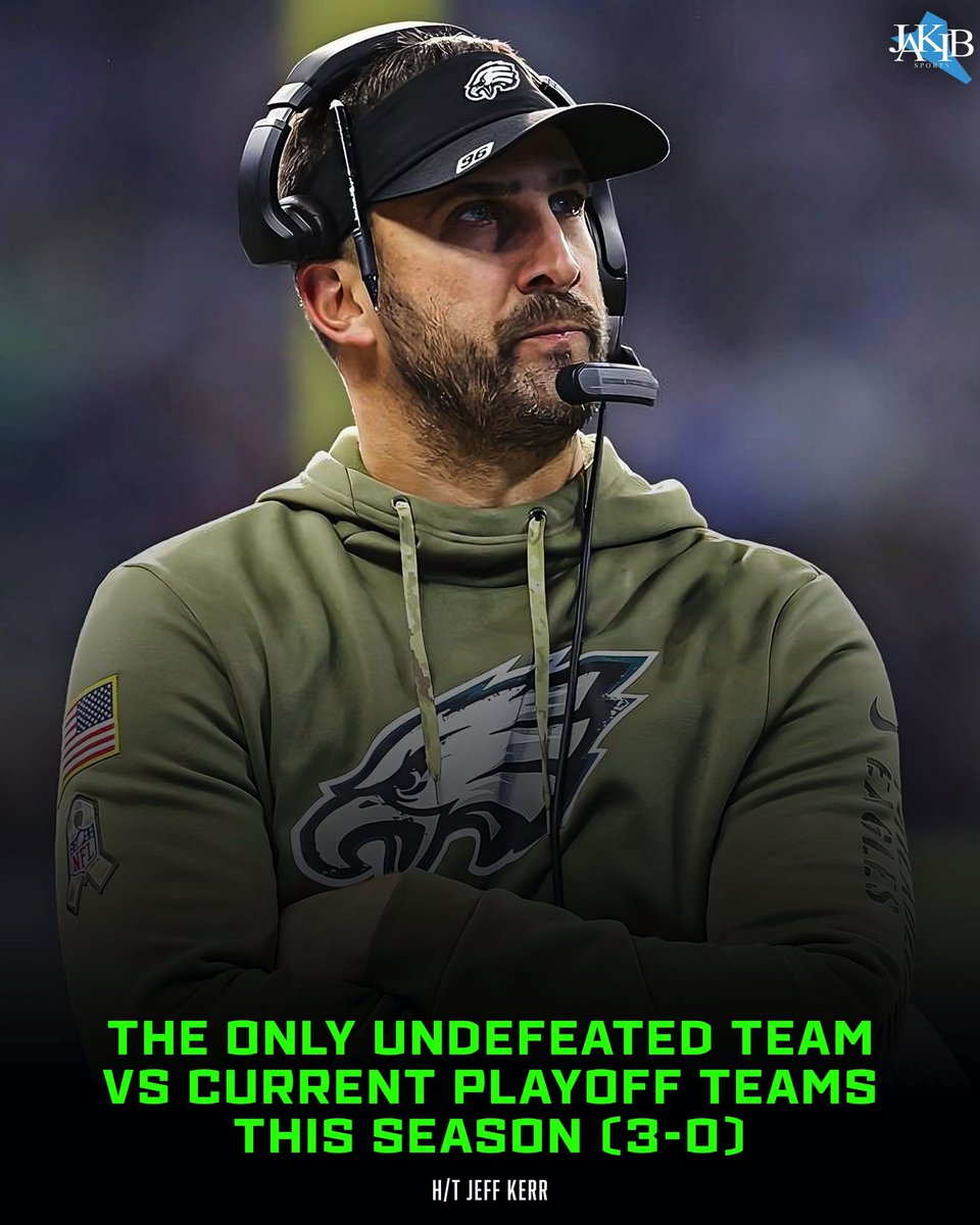 JAKIBSports's tweet photo. bUt tHe eAgLeS hAvEnT pLaYeD aNyOnE

#FlyEaglesFly https://t.co/D4bZ6QjjxE