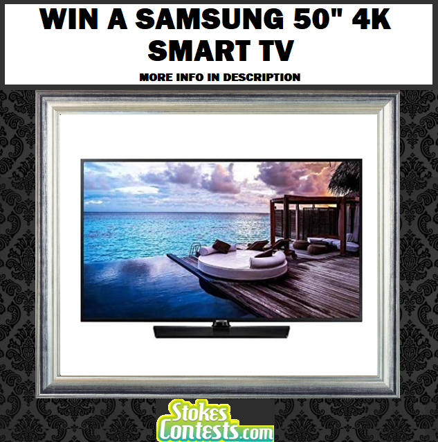 StokesContests's tweet photo. 🔥HOT!🔥📺WIN a a SAMSUNG 50" 4K Smart TV!📺

ENTER HERE▶️▶️ https://t.co/wpBG151qiP Good Luck!💖

#contest #sweepstakes #giveaways #competition #gift #free #electronics #gadget #television #smarttv https://t.co/w94Ldchv1F