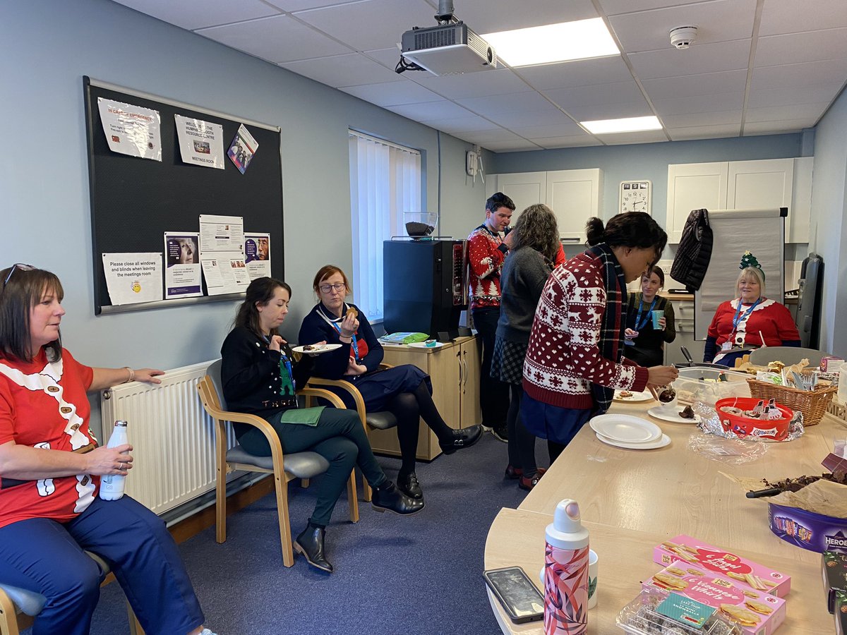 CBrackenNHS's tweet photo. #ChristmasBakeoff #ChristmasJumperDay #OACMHT #Salford @GMMH_NHS https://t.co/l3fIisfezJ