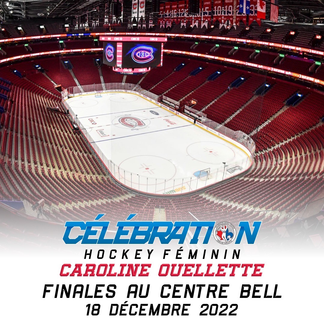 HockeyQuebec's tweet photo. Toutes les finales de tournoi de la @CelebrationCaro, ainsi que le match des Étoiles M13 AAA, seront présentés au Centre Bell, le dimanche 18 décembre 2022.

Bravo à la Célébration et aux @CanadiensMTL pour cette superbe collaboration! 👏👏

LIRE > https://t.co/dY8KYVFOFo https://t.co/BjFhD9eG7R