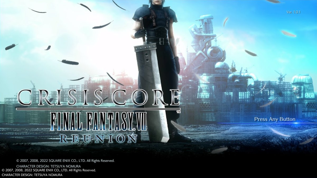 TheGameShower's tweet photo. 5 days early!!! #FinalFantasyReunion #CrisisCore #NintendoSwitch https://t.co/tS6dzXbuBG
