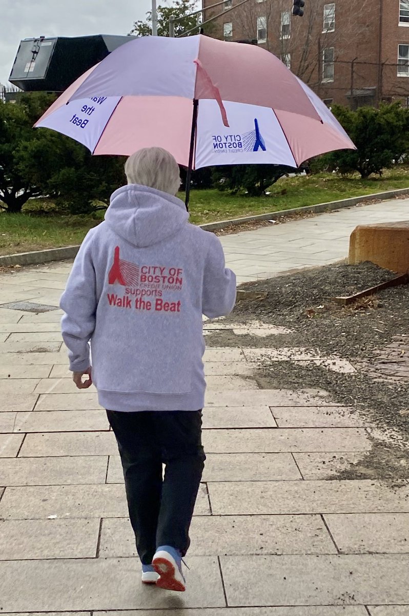 BCEengagement's tweet photo. 1/3: We walked ! #walkthebeat #charlestown had its final fall session last week joined by #CommishCox @bostonpolice! TY to @Starbucks for caffeine every week & @CityofBostonCU for the swag!…#throwbackthursday https://t.co/FNP6yt5iDI