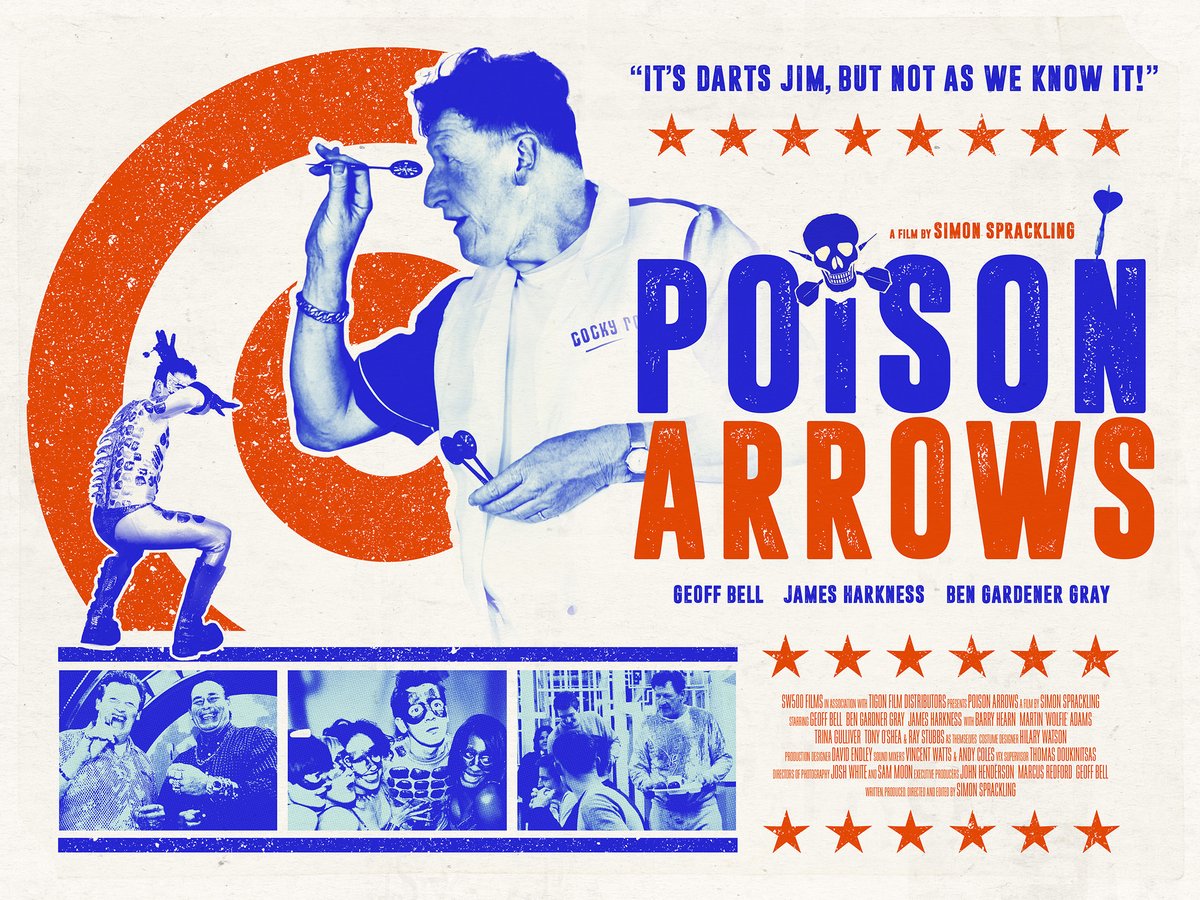funnymanfilms's tweet photo. The Worlds first Darts movie, POISON ARROWS in Showcase Cinemas 20th Dec and on iTunes, Amazon, Sky and Google Play on 3rd January.
https://t.co/MiAlpSFivi https://t.co/UANIzviNIG