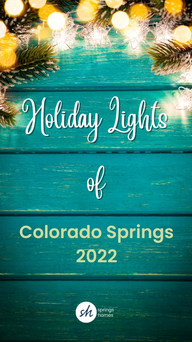It's time to hop in the car and check out the bigtime lighting displays in Colorado Springs springshomes.com/blog/christmas…