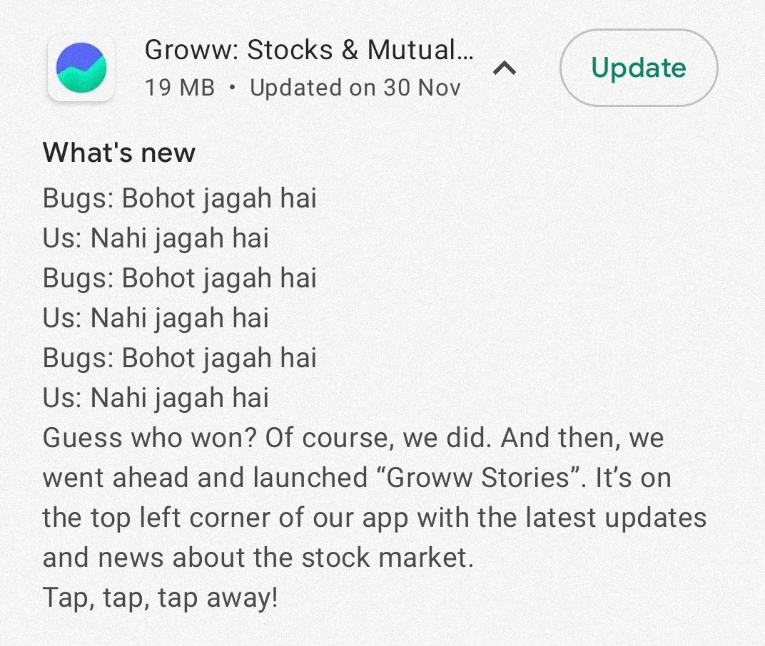 @_groww the coolest Investing platform! 🤣🔥