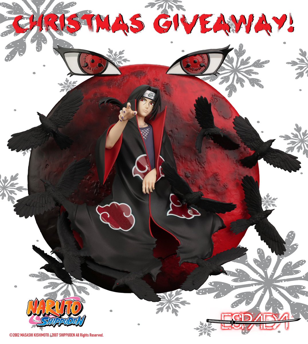 EspadaArtUS's tweet photo. [CHRISTMAS GIVEAWAY!] 

In order to participate please see the instructions below: 
- Share and Like this post (either on Facebook, Instagram, Twitter, Reddit, Ticktok, or Twitch)
- Like our Espada Art account page (either on Facebook, Instagram or Twitter)
- Tag two friends https://t.co/6v6ZOIL5AP