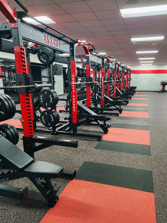DynamicFandS's tweet photo. #BaronNation @DeKalbHS and @DMSBarons Athletics in Waterloo, Indiana, are now part of the #DynamicFitnessAndStrength family! #MyDynamic #MoreStrengthPerSqFt https://t.co/eWAP6IHbRS