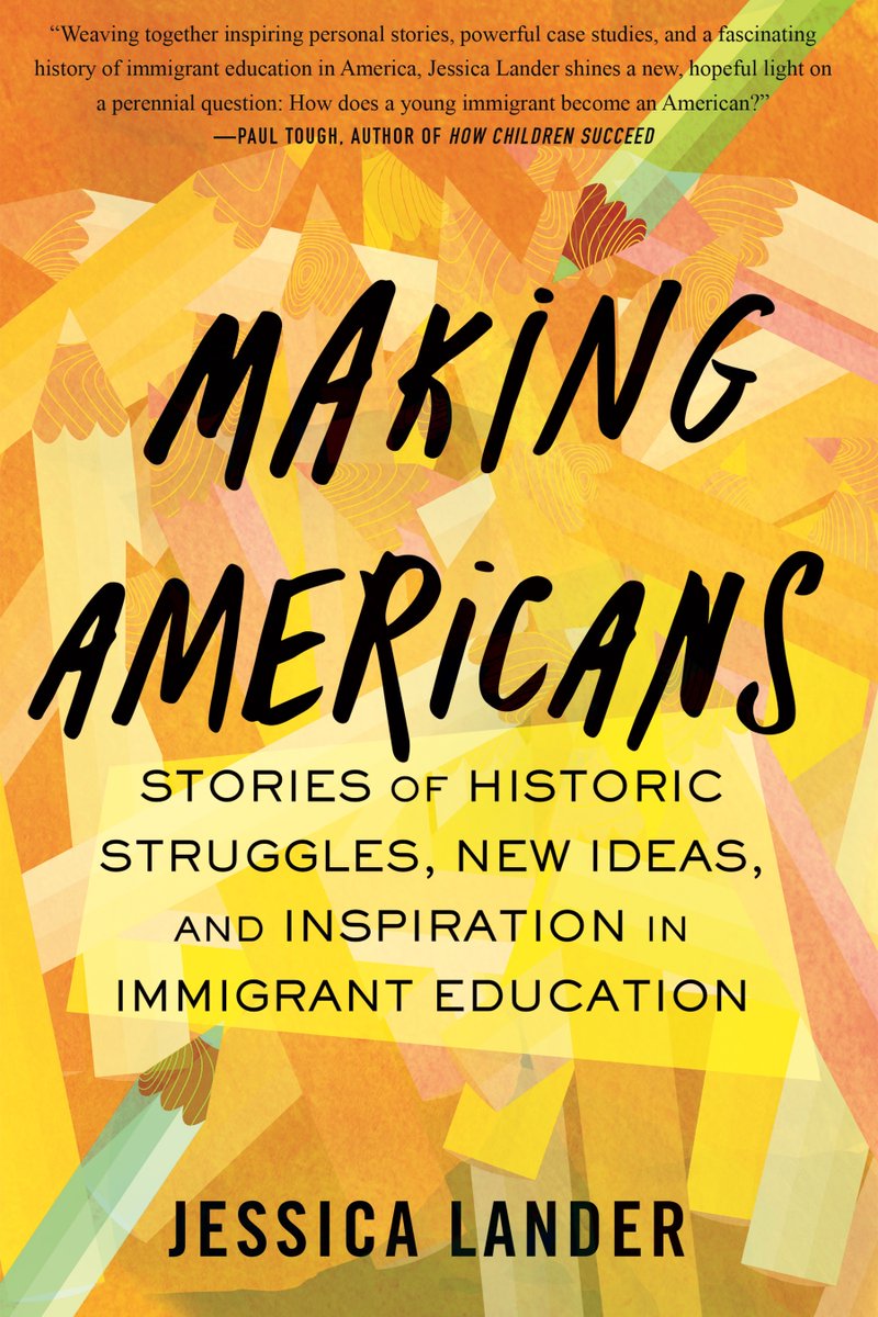 In #MakingAmericans, teacher @Jessica_Lander tells captivating stories of the past, present, and personal to understand what it takes for immigrant students to find their place and voice in America. #immigranteducation #newcomerstudents  

Order here: bit.ly/MakingAmericans