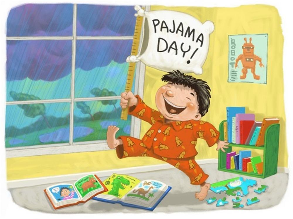 Reminds that tomorrow, December 9th is PJ Day. <a href="/LancasterPSLDSB/">LancasterPSLDSB</a>