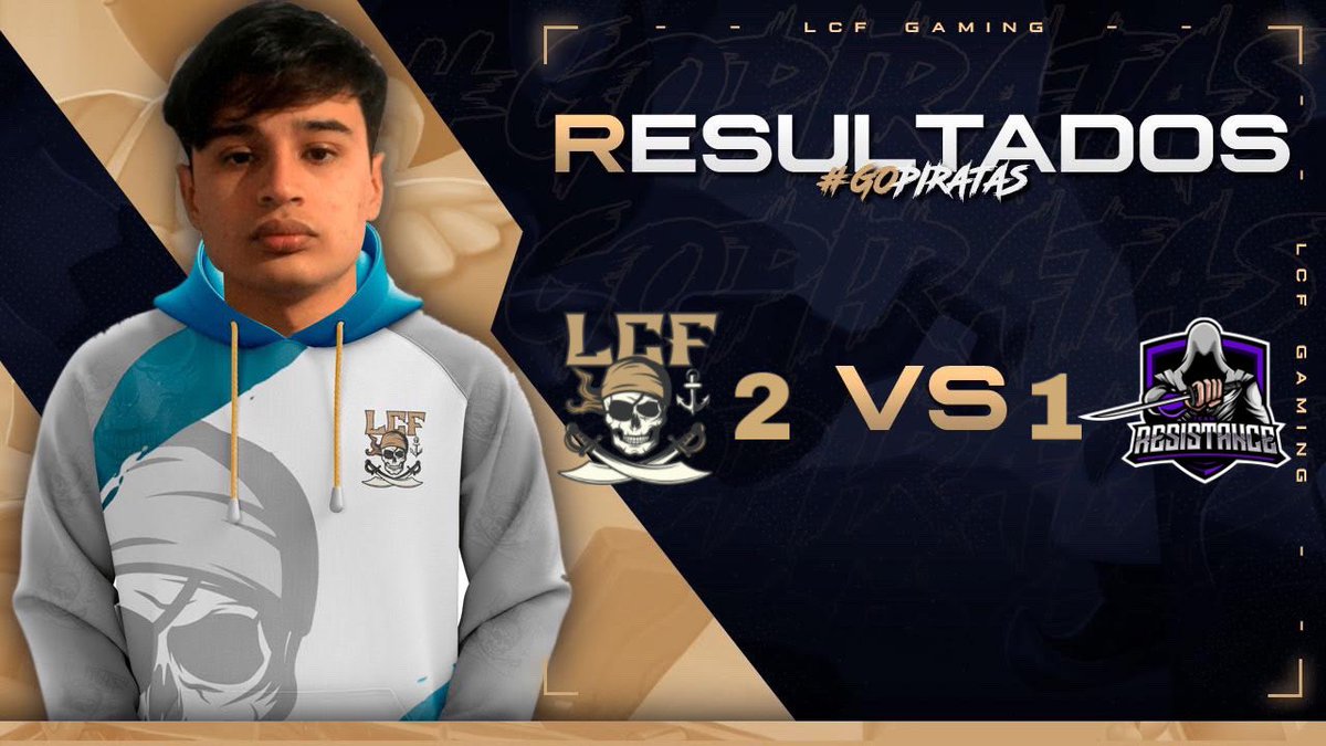 LCF GAMING (@lcfgaming_cr) on Twitter photo Resultados🏴☠️
🏆| <a href="/RestrictedLeage/">Apex Gaming</a>
🆚| <a href="/NewResistance_/">TheResistance</a>
📊|2-1 ✅
🗓| Play off
MVP 🏴☠️🔥
👤<a href="/_maicolpty/">Brown</a>
Ayer un partido controversial pero logramos sacar la victoria 🔥🏴☠️ Resultados🏴☠️
🏆| <a href="/RestrictedLeage/">Apex Gaming</a>
🆚| <a href="/NewResistance_/">TheResistance</a>
📊|2-1 ✅
🗓| Play off
MVP 🏴☠️🔥
👤<a href="/_maicolpty/">Brown</a>
Ayer un partido controversial pero logramos sacar la victoria 🔥🏴☠️