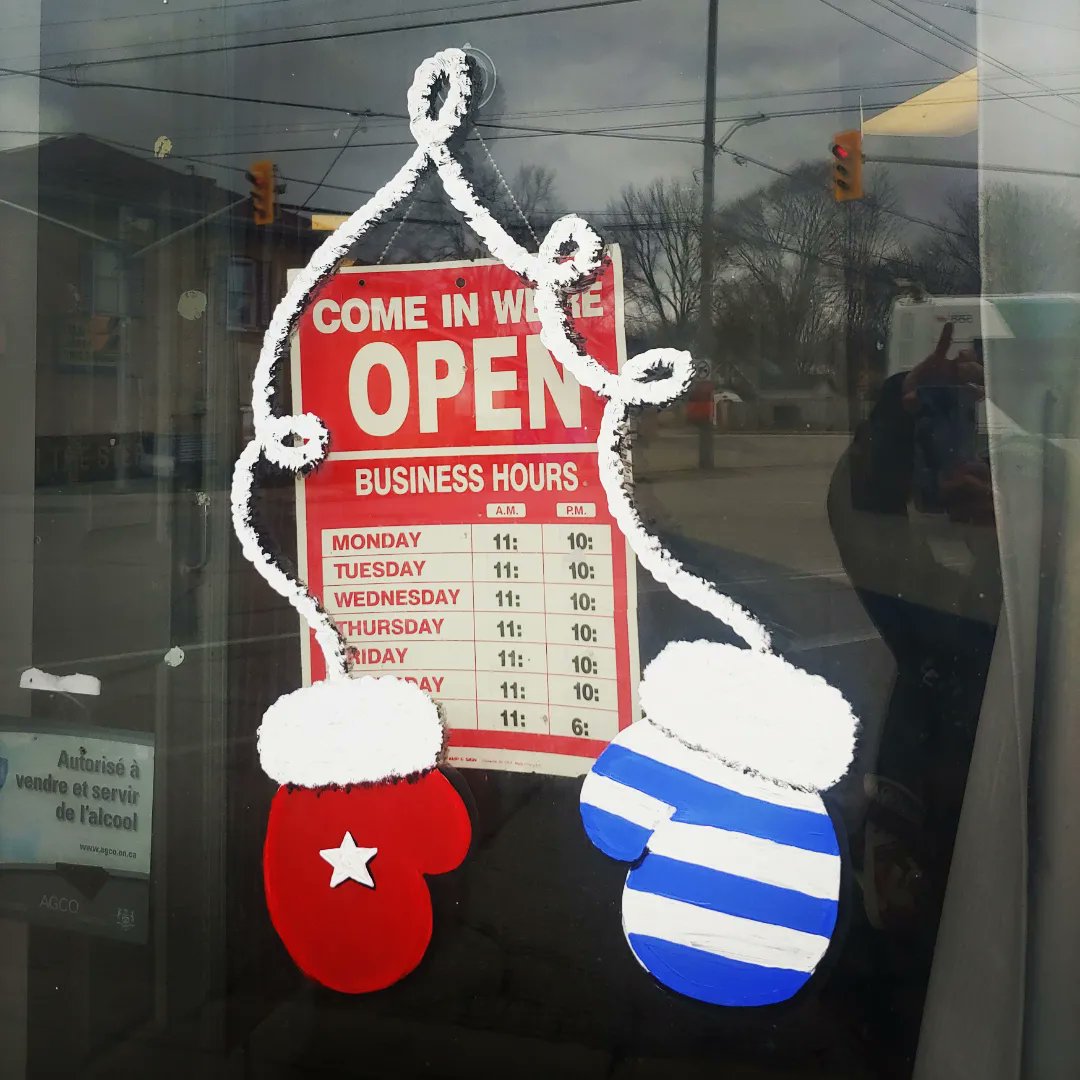 ThatBronaghOne's tweet photo. Windows for Hamilton Road Winter Walk are almost ready! Would love your help with Crouch Library's mural on Saturday... come visit me outside, and bring your creative energy! #warmwinterwishes #hamiltonroad #winterwalk #winter #neighbourhood #art #windowart #windowartist #ldnont https://t.co/4G9KZ1URL9