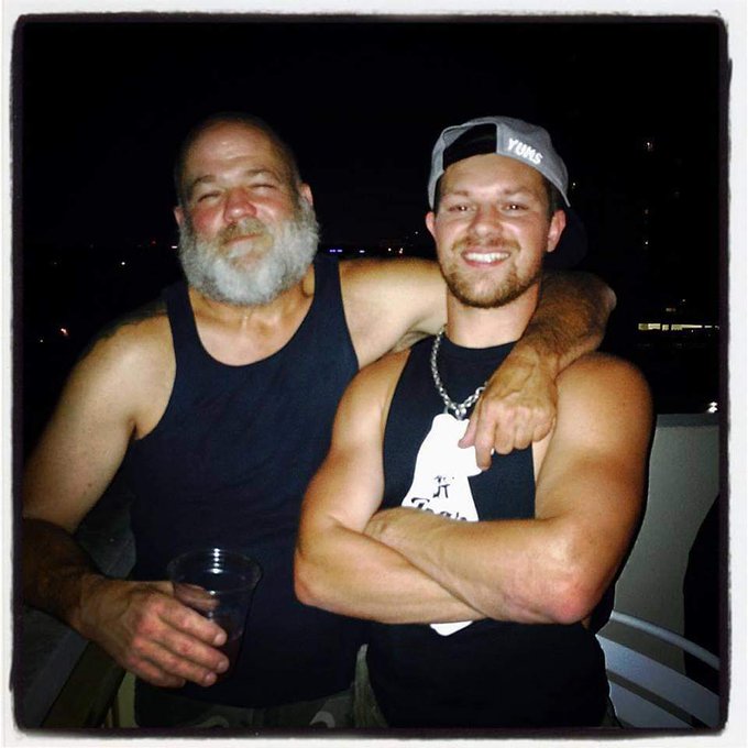 July 4, 2015. Dallas. Rooftop of the Athena tower with Kalem. https://t.co/ZA3pkVNH8a