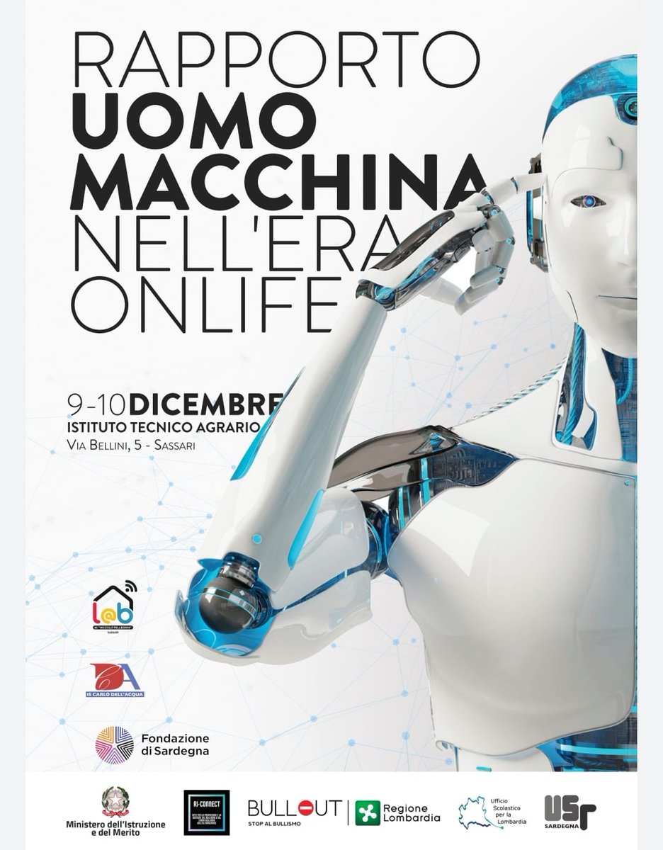 reteRiconnect's tweet photo. Sicurezza online. Come proteggerci?
Domani insieme ragazzi dell'Istituto Tecnico Agrario Pellegrini, Sassari. https://t.co/f6WRe1wpjs