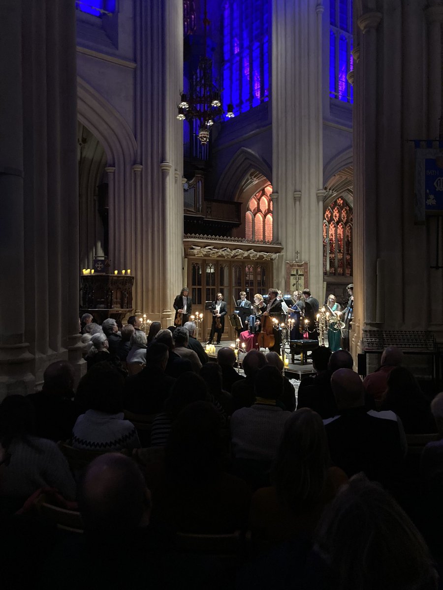 We’re back at <a href="/bathabbey/">Bath Abbey</a> this evening for our Viennese Christmas Spectacular 🎄 here are some snaps from tonight’s concert 📸