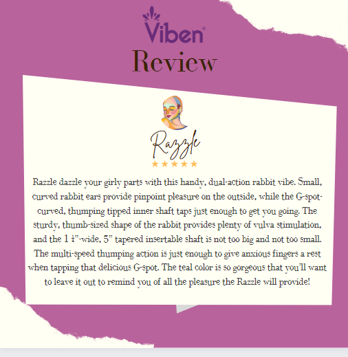 Check out our Razzle review! Thank you @KimAirs  for the wonderful review! #Viben #Vibentoys #Razzle #feelthevibe 

xbiz.com/pleasure-produ…