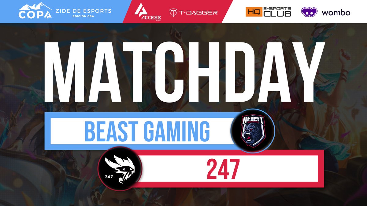 ZideLatam's tweet photo. #CopaZideCBA
🏆No te pierdas la primer serie del día, uno de ellos avanzará a jugar al presencial y dejarán todo en este mejor de 3
@BeastGaming_ar 🆚 #247
⏰19:00hs
💻https://t.co/gp0g0AsnkV
🎙️ @Garybaldo2 y #Chomba https://t.co/yFZ5mLZVWq