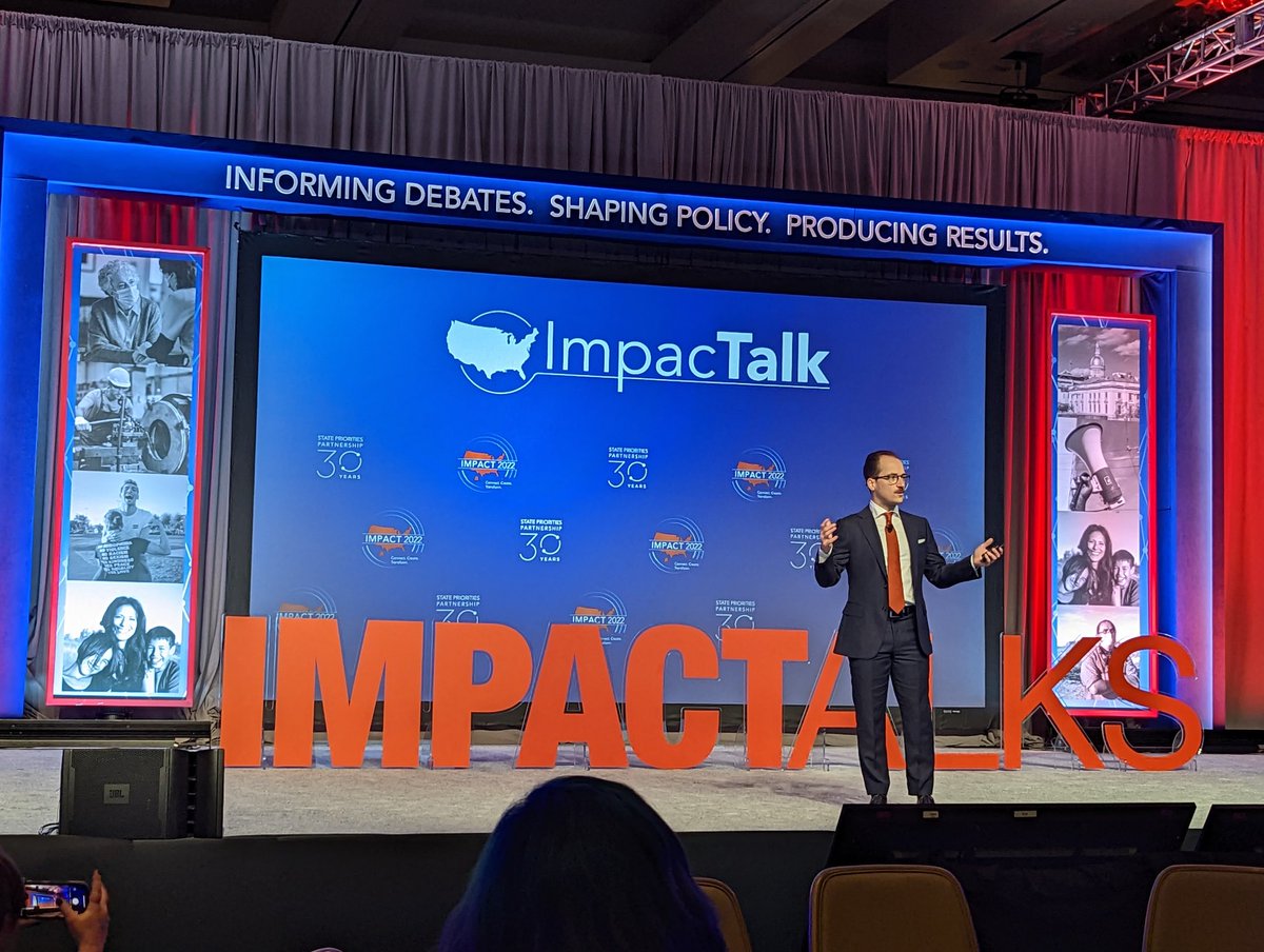Brandon_McKoy's tweet photo. So proud of @L_DiPaolo as I watch him deliver his #ImpacTalks presentation at #StateImpact22 repping @NJPolicy and celebrating NJ's Child Tax Credit! https://t.co/SgqTH4ZOG9