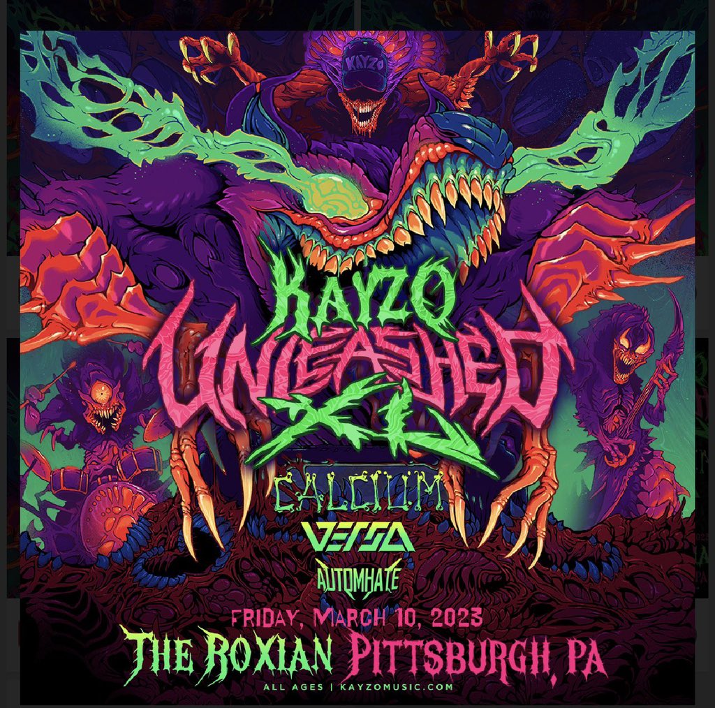 Pittsburgh_EDM's tweet photo. RT &amp; FAV FOR A CHANCE TO WIN A PAIR OF TICKETS TO KAYZO’S TOUR AT THE ROXIAN ON 3/10 

*MUST BE FOLLOWING TO WIN* https://t.co/A38Lw7H2Kg