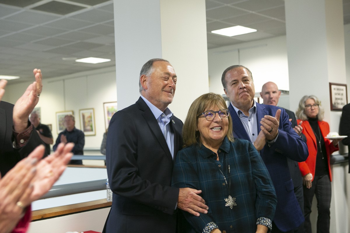 Defillipo with Husband