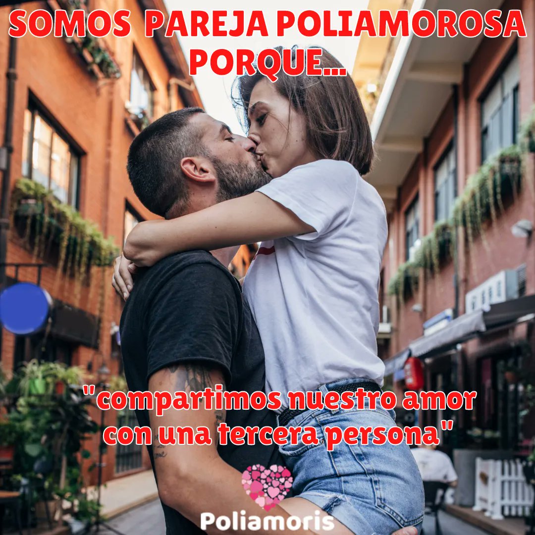 Poliamoriscom's tweet photo. Somos pareja #poliamorosa porque... compartimos nuestro #amor con una tercera persona de manera ética, honesta y con responsabilidad afectiva.❤️❤️ ❤️  Nos vemos en https://t.co/YiFrZe4sQn!  

#poliamor #poliamorosas #responsabilidadafectiva #nomonogamias #poliamores #poliamori https://t.co/OUd8k3QGrc