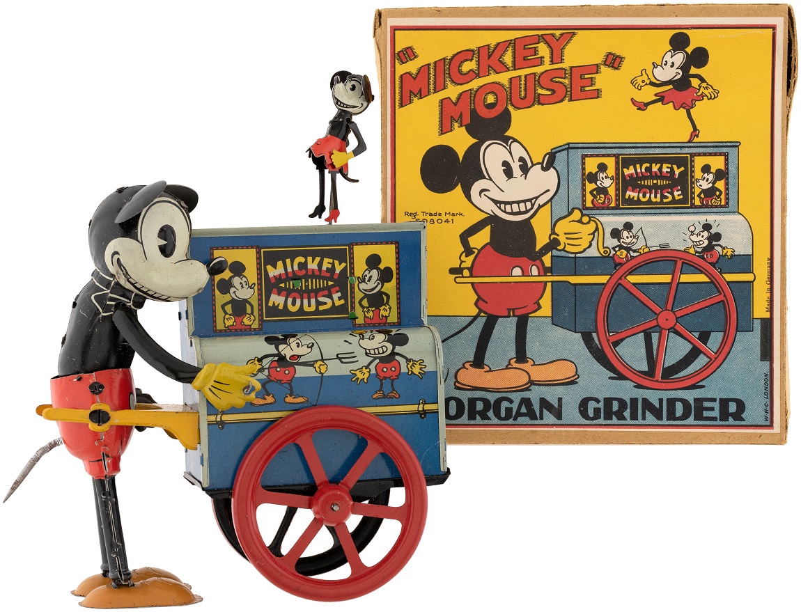 HakesAuctions's tweet photo. SOLD FOR $32,450! #DisneyFans loved this classic 1930s #German #MickeyMouse #winduptoy sold at @HakesAuctions. Contact us today to sell your #vintage @Disney #collectibles!
#Disney #Distler #MickeyMouseFans #DisneyCollectors https://t.co/BUgzVXLQvc