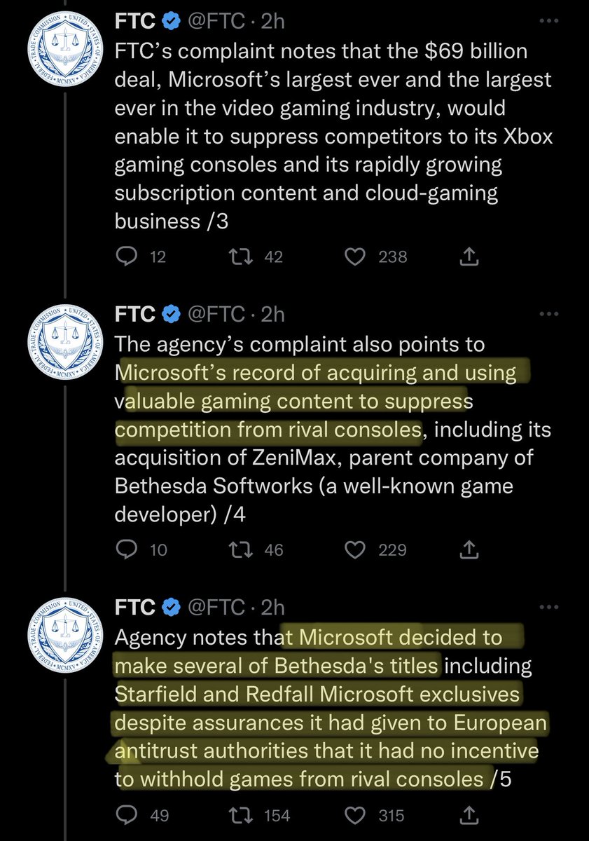 The red dragon on twitter ftc says microsoft xbox lied to antitrust