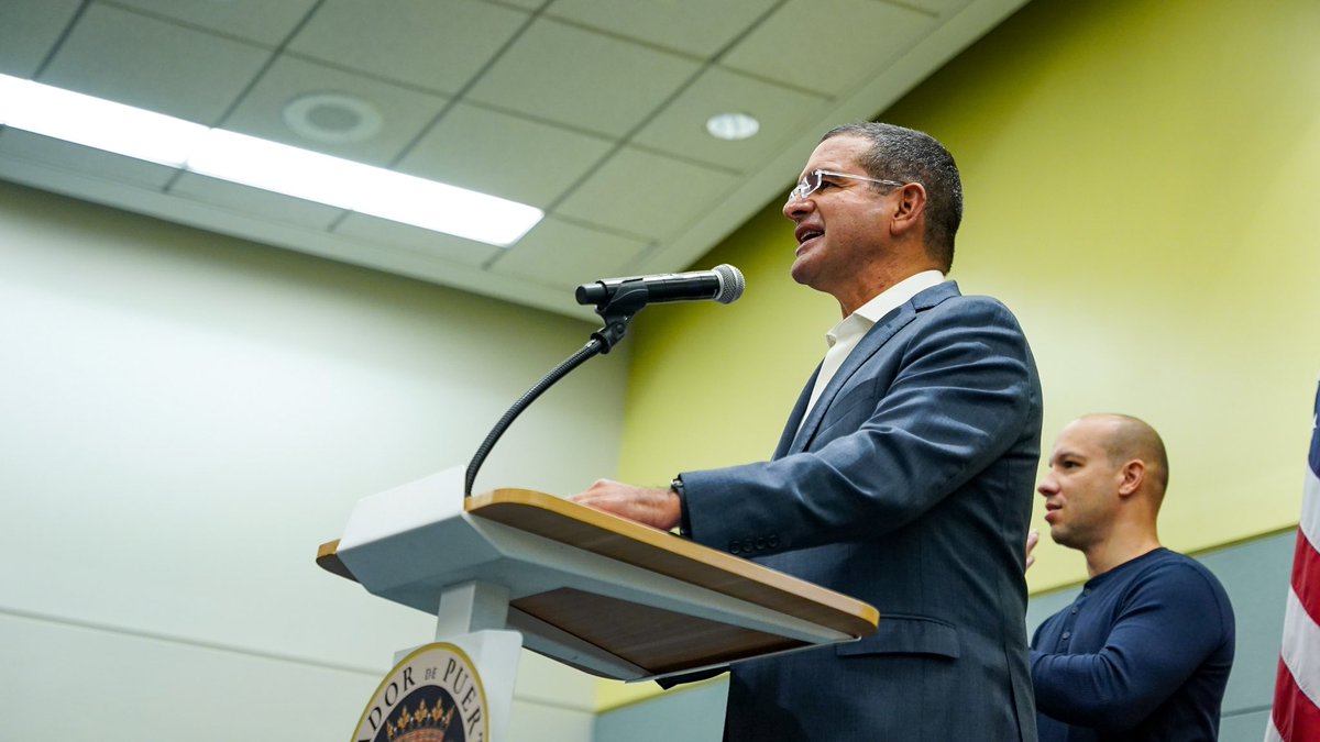 Gobernador Pierluisi tweet media
