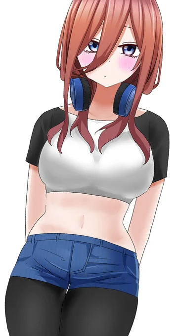 30日間続ける毎日イラスト投稿 4週間め #五等分の花嫁 #バンドリ #中野四葉 #中野三玖 #中野二乃 #中野一花  