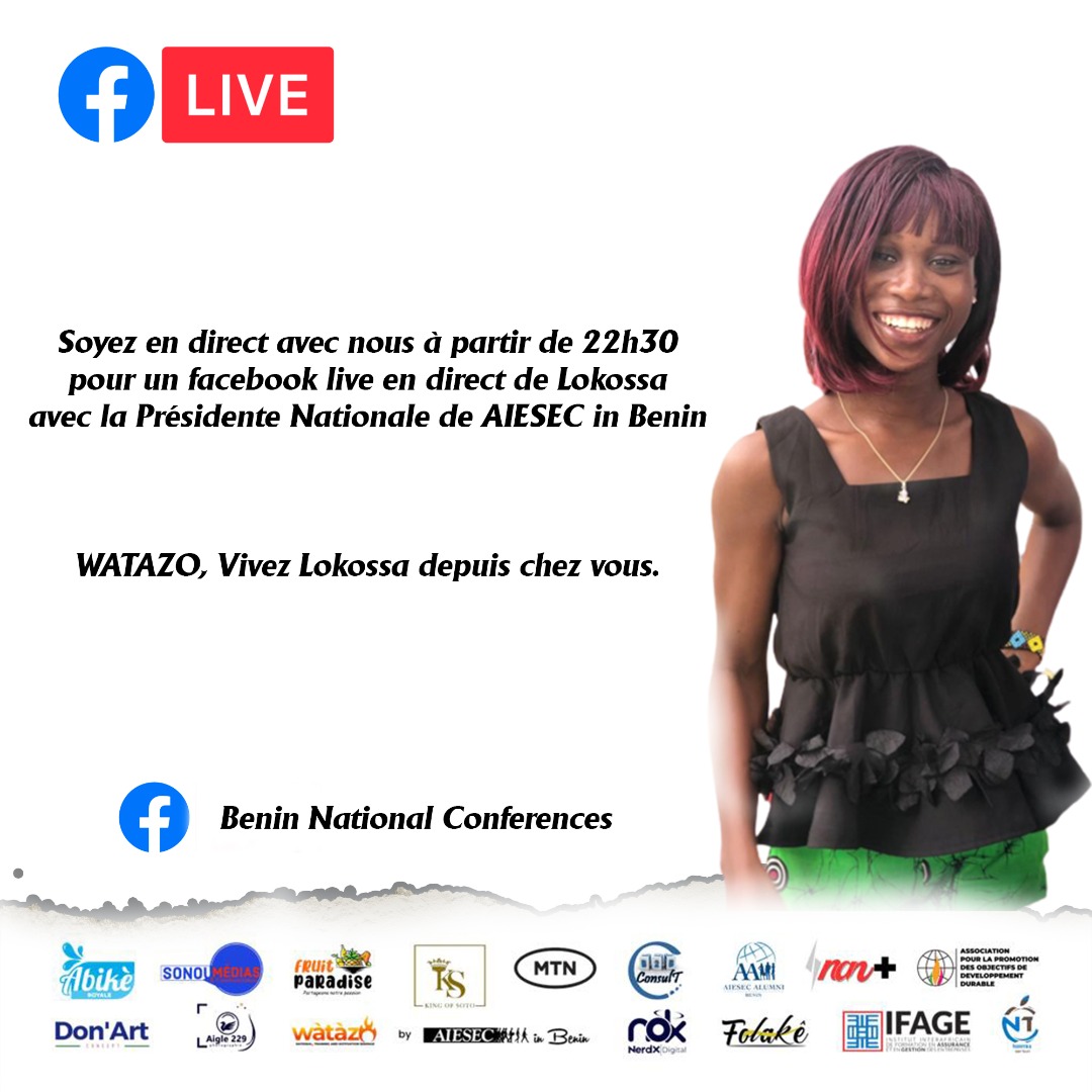 AIESECinBENIN's tweet photo. Heure : 22h30 min
https://t.co/iYq5gHN3l7
#MTN
#IFAGE
#theSPACE
#APODD
#AbikeRoyal
#SonouMedias
#FruitParadise
#KingofSoto
#B2Bconsult
#Inanplus
#Donart
#Aigle299
#Nerdxdigital
#Folake
#aiesecalumnis
#AIESECINBENIN https://t.co/897dWISxmD