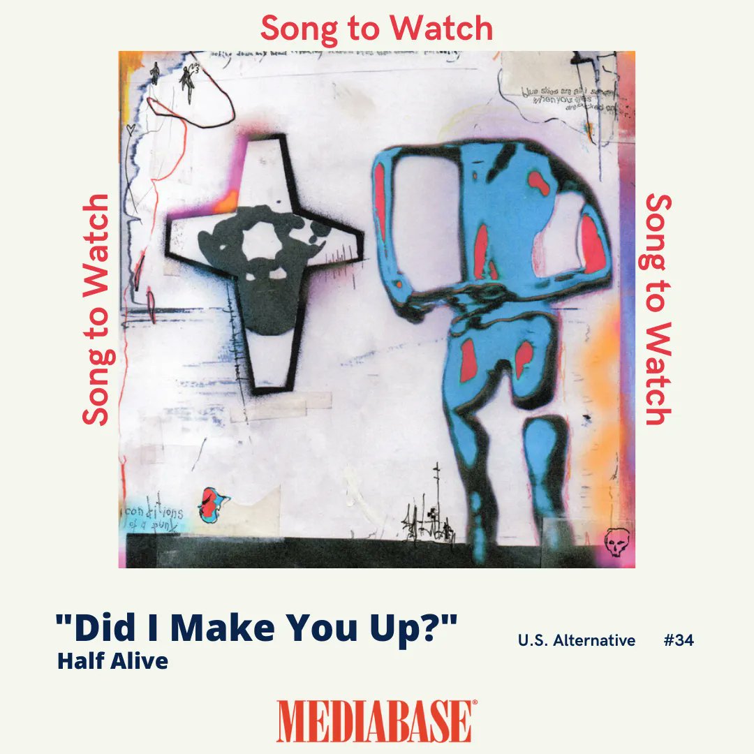 MediabaseCharts's tweet photo. The Mediabase Song to Watch of the Week is "Did I Make You Up?" by @halfaliveco. The song is currently rising on the Mediabase U.S. Alternative Chart.
#mediabase #songtowatch #radioairplay https://t.co/u2wScAOBGY