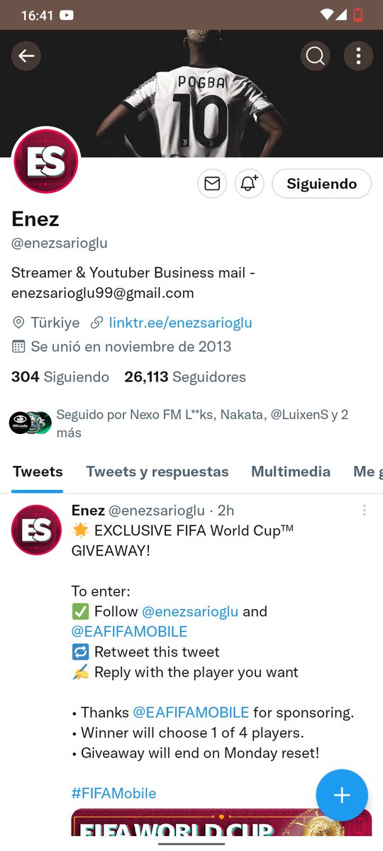JosafatLuque's tweet photo. @enezsarioglu @EAFIFAMOBILE Son https://t.co/poSgjyXIc5