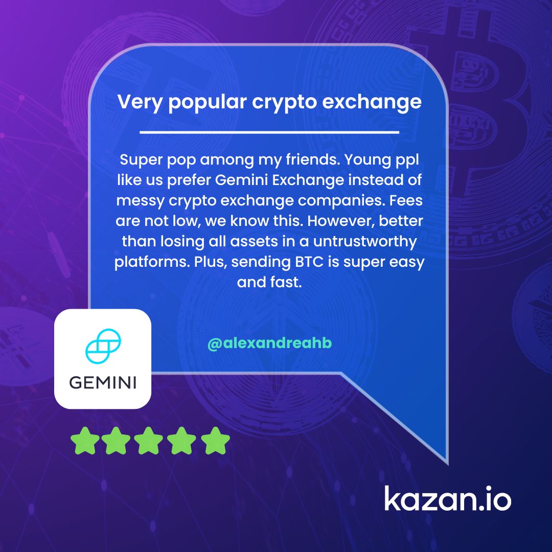 kazanio_'s tweet photo. The crypto market may be volatile but your exchange platform doesn't have to be! Take a look at Kazan's transparent reviews to find the highest-rated exchange platforms! 📲

@Gemini #kazan #Review #TradingView  #ETH #CryptoNews #SHIB #TRADINGTIPS #CryptoInvestor  #Bitcoin #Gemini https://t.co/ZlZFN5AyLi