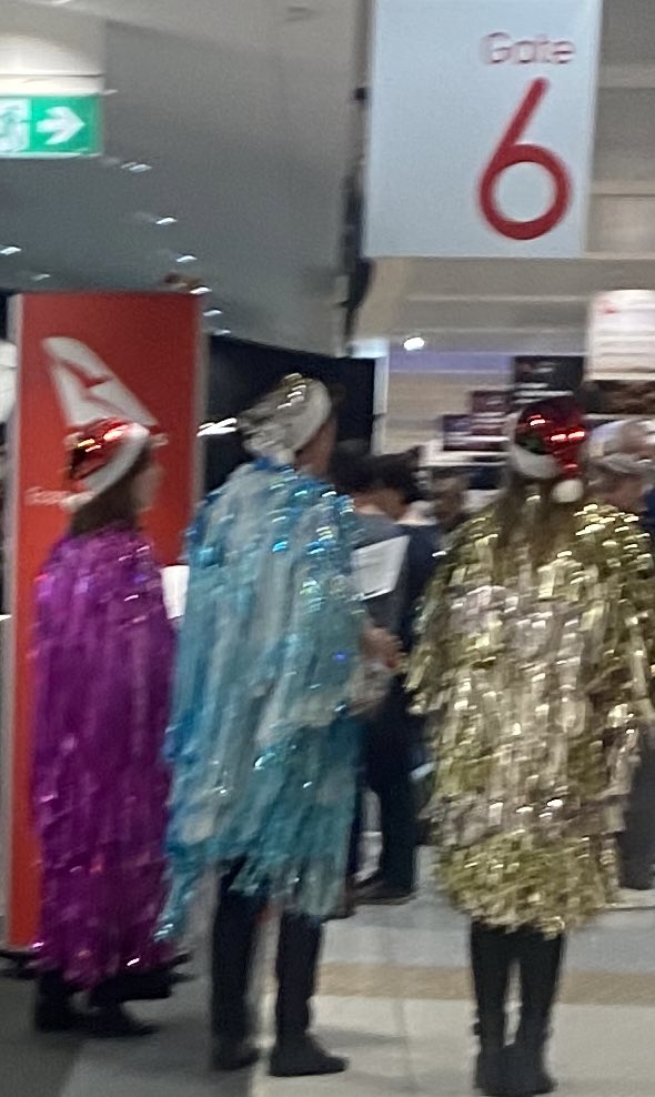Qantas never supported #strandedaussies we were left abandoned by our National carrier  (and govt) from all corners of the world… but now they’re getting people home… flying #qantas under duress only… oh and they’ve got carollers at every gate.. brilliant