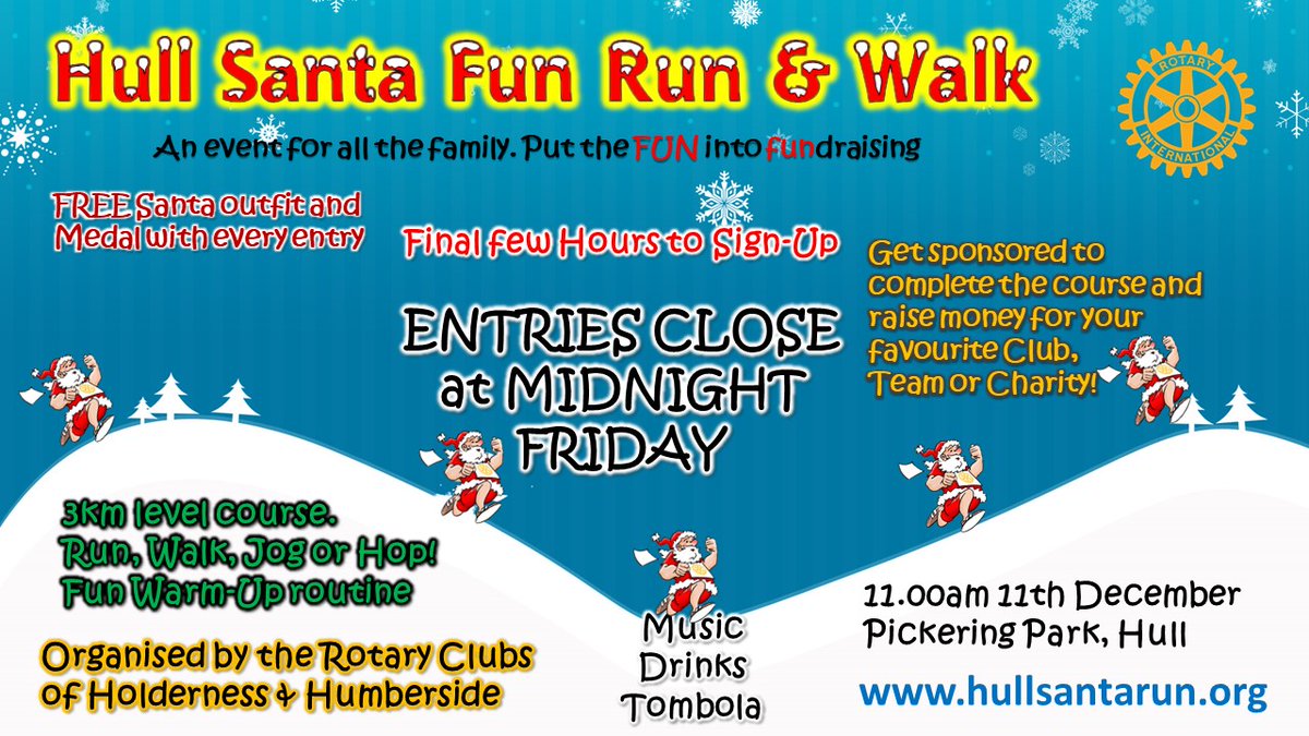 Hull Santa Run tweet media