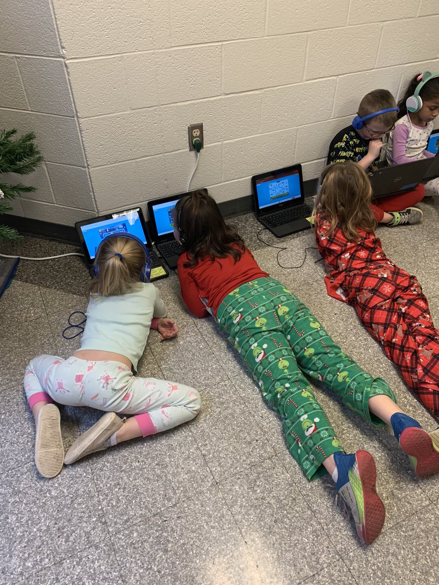 A highlight of my school year every year! #HourOfCode! We celebrated as a whole school and coded together! It was amazing! @fcpsk12