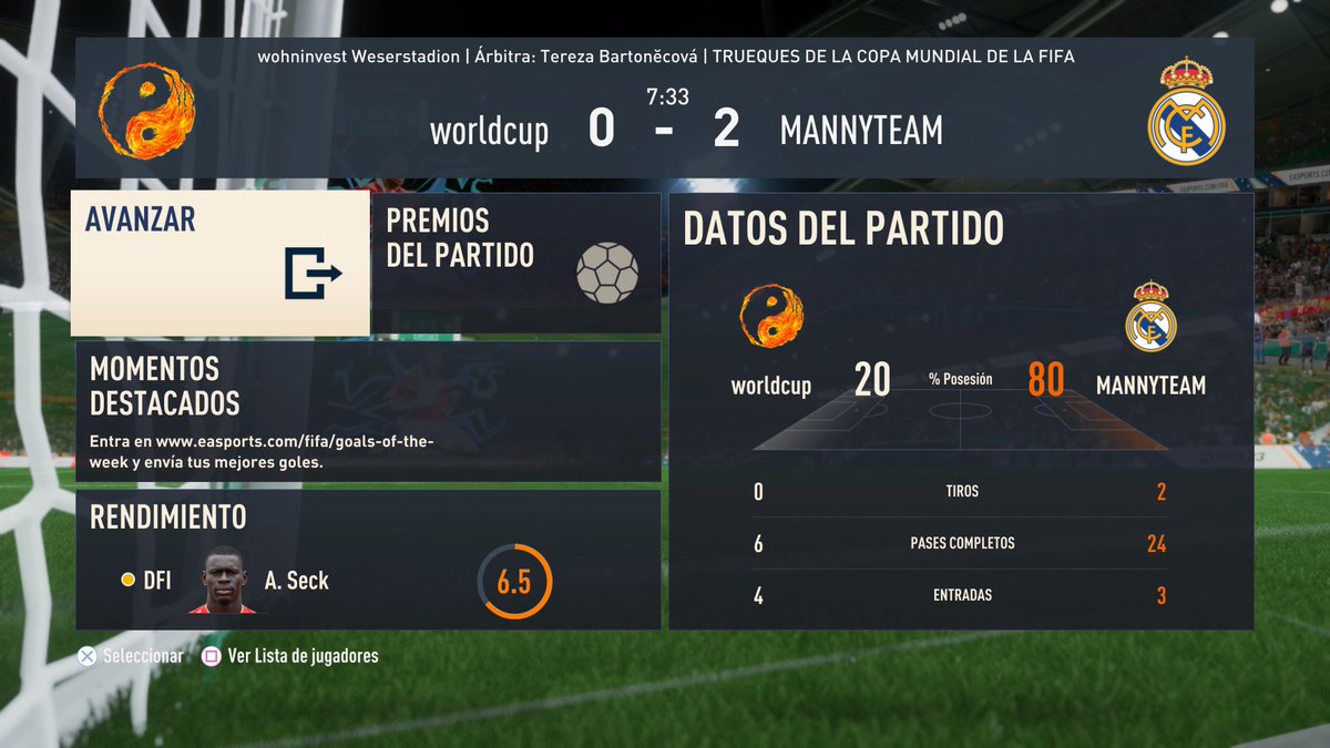 chikistey's tweet photo. #PS5Share, #FIFA23 alguien mas le pasa en los swaps que no se termina  en el 1 gol #fifa22 https://t.co/v2h8Chz3AW