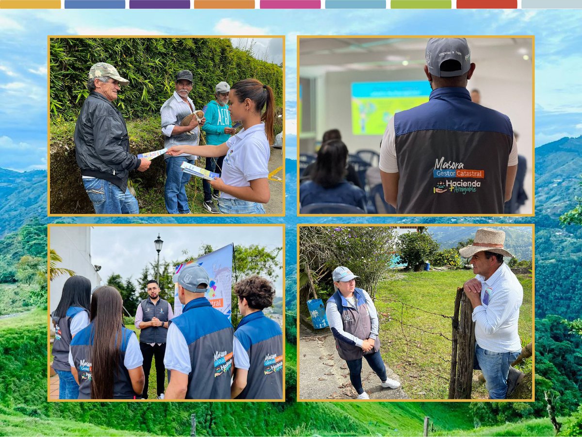 MasoraManizales's tweet photo. Hoy nos encontramos en la zona rural de nuestra cuidad, el compromiso es llegar hasta el último rincón para compartir la importancia de la actualización catastral.
¡Trabajamos incansablemente por el bienestar de ustedes! 

#Catastro #ManizalesAvanza #Actualización https://t.co/3Ns25S68ir