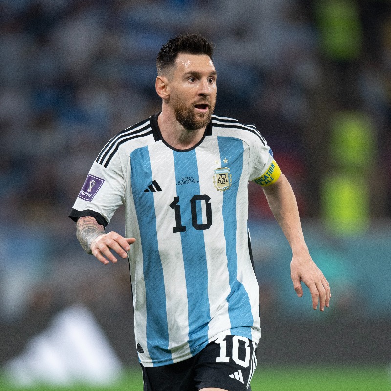 阿根廷球星梅西（Lionel Messi）。世界盃twitter