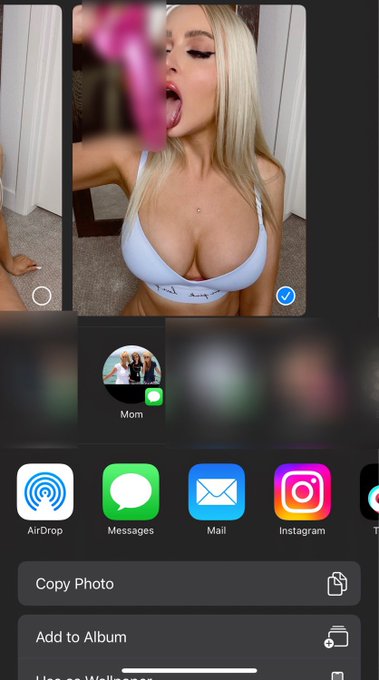 I&rsquo;m just sayin, iPhone makes it dangerously easy to accidentally send a photo of you taking on a massive