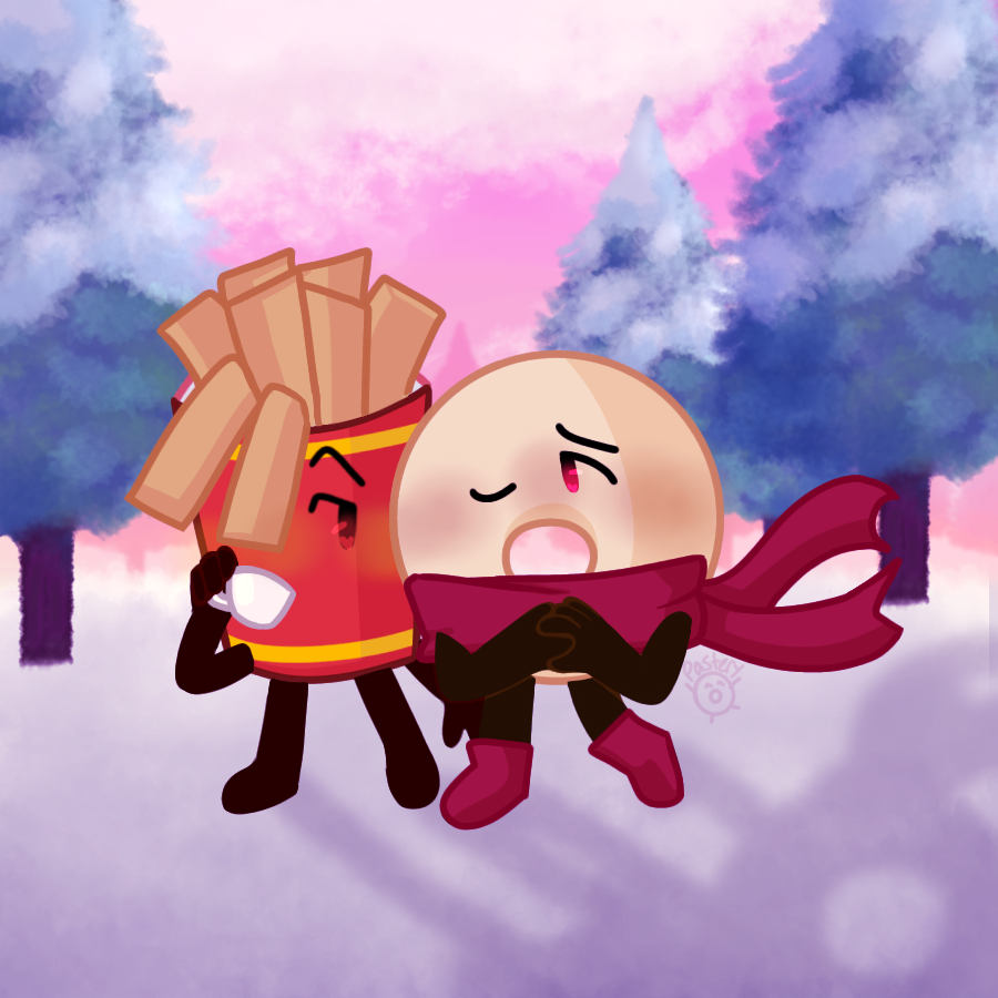 Vulturisss's tweet photo. My comfort ship donut x fries, plus some doodles of em
-
-
-
#bfb #tpot #bfbdonut #tpotdonut
#bfbfries #tpotfries https://t.co/rkXGIIgBSk