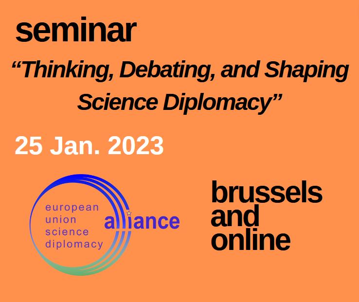 Join us at our upcoming #EU <a href="/SciDipAlliance/">European Union Science Diplomacy Alliance</a> event on January 25, 2023. 
More information here: science-diplomacy.eu/events/thinkin…
A warm welcome to <a href="/worldsciforum/">WorldScienceForum</a> participants, and representatives of regional and global Science and Diplomatic organizations!
