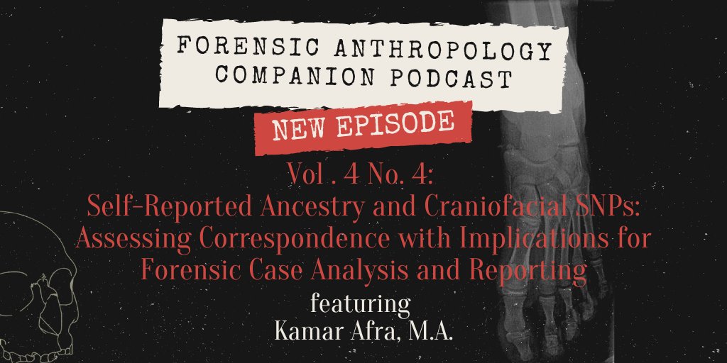 Forensic Anthropology Journal tweet media