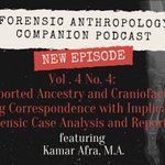 Photo by Forensic Anthropology Journal (@JForensicAnth)