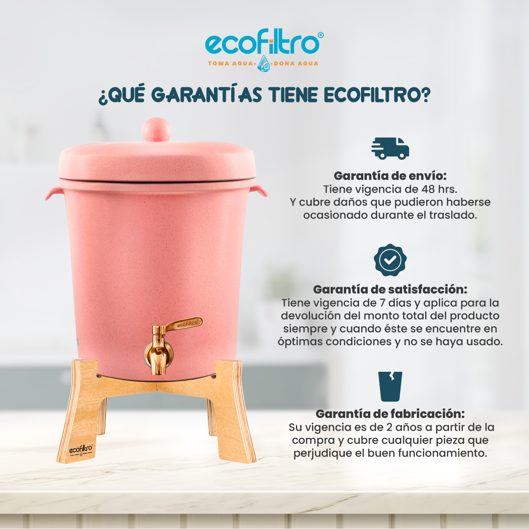 Comprar tu #Ecofiltro en la tienda en línea oficial tiene sus ventajas, como estos 3 tipos de #garantía 👌 Adquiere el tuyo aquí:ecofiltro.mx